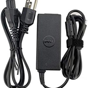 Dell Laptop Charger 45W AC Adapter with Power Cord for Dell Inspiron 13 14 15,5000 Series,XPS 13,Computer Replacement Part