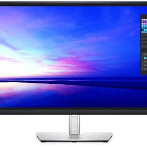 Dell P3221D 32 Inch 1440p QHD, IPS Ultra-Thin Bezel Monitor, HDMI, DisplayPort, USB-C, VESA Certified, Black
