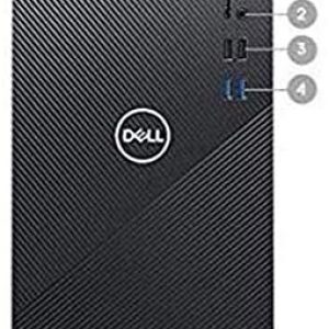 2021 Dell Inspiron Business Desktop Computer, 6-core Intel Core i5-10400 Processor, 16GB RAM, 1TB HDD+512GB SSD, Intel UHD Graphics 630, Wired Keyboard and Mouse, Windows 10, Black