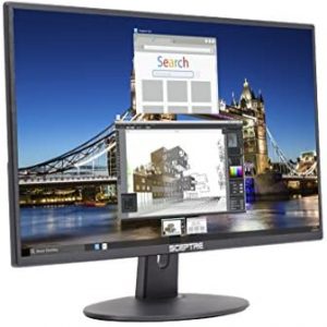 Sceptre 20″ 1600×900 75Hz Ultra Thin LED Monitor 2x HDMI VGA Built-in Speakers, Machine Black Wide Viewing Angle 170° (Horizontal) / 160° (Vertical)
