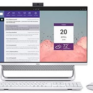 Dell Inspiron 7700 AIO, 27-inch FHD Infinity Touch All in One – Intel Core i7-1165G7, 12GB 2666MHz DDR4 RAM, 1TB HDD + 256GB SSD, Iris XE Graphics, Windows 10 Home – Silver (Latest Model)