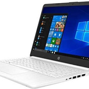 2020 HP 14″ HD (1366 x 768) Thin and Light Laptop PC, Intel Celeron N4020 Dual-Core Processor, 4GB DDR4 Memory, 64GB eMMC, HDMI, WiFi, Bluetooth, Windows 10 S, 1 Year Microsoft 365, Snowflake White
