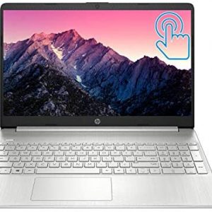 2021 Newest HP Pavilion Laptop, 15.6″ HD Touchscreen, AMD Ryzen 3 3250U Processor (Beats i7-7500U), 8GB RAM, 256GB SSD, Backlit Keyboard, Compact Design, Long Battery Life, Windows 10 + Oydisen Cloth