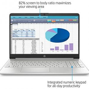 2021 HP Pavilion Laptop, 15.6″ FHD IPS Micro-Edge Touchscreen, Intel Core i5-1035G1 Quad-Core Processor Up to 3.6GHz, Webcam, HDMI, USB-C, Bluetooth, Windows 10 + Oydisen Cloth (16GB RAM | 1TB SSD)