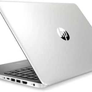 2021 HP 14“ HD Thin and Light Laptop, Intel Core i3-1005G1 Processor, 4GB SDRAM RAM 128GB SSD, HDMI, Webcam, 802.11b/g/n/ac, Bluetooth, Windows 10 S, Silver, W/ IFT Accessories