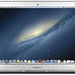 Apple MacBook Air MC965LL/A 13.3-Inch Laptop – 128 GB SSD, 4 GB RAM, 1.7 GHz Intel Core i5 Dual Core Processor, Mac OS X (, Good Condition)(Refurbished)