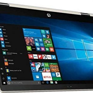 HP Pavilion x360 14″ FHD WLED Touchscreen 2-in-1 Convertible Laptop, Intel Quad-Core i5-8250U 1.60GHz up to 3.4GHz, 8GB DDR4, 256GB SSD, WiFi, Bluetooth, Webcam, HDMI, Fingerprint Reader, Windows 10