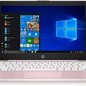 2020 HP Stream 11.6 inch Laptop Computer Intel Celeron N4020 Upto 2.8 GHz, 4GB RAM, 32GB eMMC Storage, Windows 10 Home, 13Hr Battery Life, Office 365 1Year, (Rose Pink)