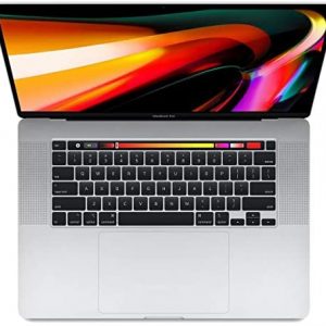 Apple MacBook Pro 16″ with Touch Bar, 9th-Gen 8-Core Intel i9 2.3GHz, 32GB RAM, 1TB SSD, AMD Radeon Pro 5500M 8GB, Silver, Late 2019 Z0Y300042