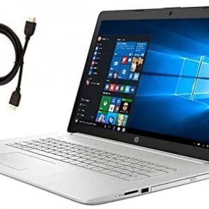 HP 17.3″ HD+ Touchscreen Brightview Laptop | AMD Ryzen 5 4500U Six-Core | 12GB DDR4 | 1TBHDD | Backlit Keyboard | Windows 10 Home | with Woov High Speed 6FT HDMI Cable Bundle