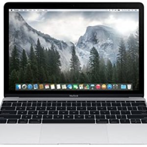 Apple MacBook MF855LL/A 12-Inch Laptop with Retina Display Silver, 256 GB (Refurbished)