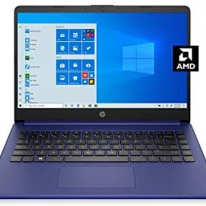 HP 14 Laptop, AMD 3020e, 4 GB RAM, 64 GB eMMC Storage, 14-inch HD Display, Windows 10 Home in S Mode, Long Battery Life, Microsoft 365, (14-fq0010nr, 2020)