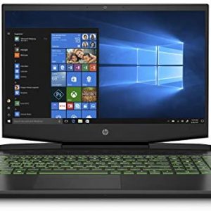 HP Pavilion Gaming 15-Inch Laptop, Intel Core i5-9300H, NVIDIA GeForce GTX 1650, 12GB RAM, 256GB SSD, Windows 10 (15-dk0041nr, Black)