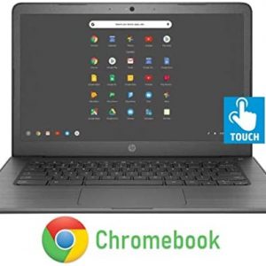 HP 14-inch Chromebook HD Touchscreen Laptop PC (Intel Celeron N3350 up to 2.4GHz, 4GB RAM, 32GB Flash Memory, WiFi, HD Camera, Bluetooth, Up to 10 hrs Battery Life, Chrome OS , Black)