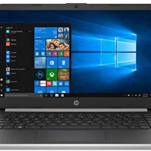 HP 14 14.0″ FHD Laptop Computer, Intel Quad-Core Pentium Silver N5000 up to 2.7GHz, 4GB DDR4 RAM, 64GB eMMC, 802.11AC WiFi, Webcam, 1-Year Office 365, Online Class Ready, Windows 10 S, BROAGE MousePad