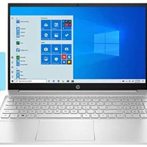 HP 15-eh Home and Business Laptop (AMD Ryzen 7 4700U 8-Core, 16GB RAM, 512GB SSD, AMD Radeon, 15.6″ Touch Full HD (1920×1080), WiFi, Bluetooth, Webcam, 2xUSB 3.1, 1xHDMI, Win 10 Home) with Hub
