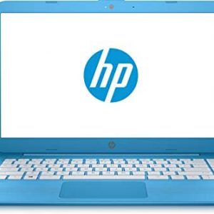 HP Stream 14-cb011wm, 14″ HD Display, Intel N3060, 4GB RAM, 32GB SSD, Windows 10 Home S Mode, Blue