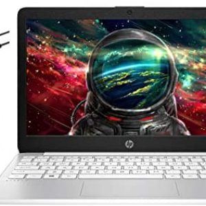 2021 HP 11.6″ HD Laptop for Student and Home use, Intel Celeron N4000, 4GB RAM, 64GB eMMC, Webcam, WiFi, HDMI, 1 Year Office 365, Win10 S (Google Classroom or Zoom Compatible), w/GM Accessories