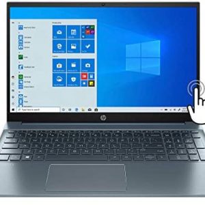 HP High Performance Pavilion 15 15.6″ FHD Touchscreen Laptop, 11th Gen Core i7-1165G7, WiFi-6, Backlit Keyboard, USB-C, HDMI, Iris Xe Graphics, 16GB RAM, 512GB PCIe SSD, Win 10, Fog Blue