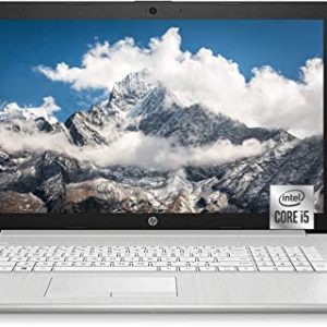 2021 Newest HP 17.3″ HD+ Touchscreen Laptop, Intel Quad-Core i5-1035G1 Processor, 16GB Memory, 512GB SSD, DVD-RW, Webcam, Numeric Keypad, WiFi, HDMI, Windows 10 Home, Silver + Oydisen Cloth