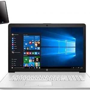 HP 17 17.3″ HD+ Touchscreen Laptop Computer, Hexa-Core AMD Ryzen 5 4500U up to 4.0GHz (Beats i5-1035G1), 12GB DDR4 RAM, 1TB HDD, DVDRW, Backlit Keyboard, Windows 10, iPuzzle 500GB External Hard Drive