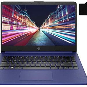 2021 Newest HP Laptop, 14″ HD Display, Intel Dual-Core Processor Up to 2.8GHz, 4GB DDR4 RAM, 192GB Storage (64GB eMMC + 128GB MicroSD), Webcam, Bluetooth, HDMI, Windows 10 + Oydisen MicroSD