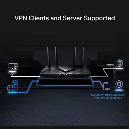 TP-Link AX3000 WiFi 6 Router (Archer AX55 Pro) - Multi Gigabit Wireless Internet Router, 1 x 2.5 Gbps Port, Dual Band, VPN Router, OFDMA, MU-MIMO, USB Port, WPA3, Compatible with Alexa - Product Image