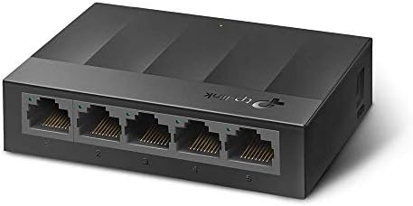 TP-Link Litewave 5 Port Gigabit Ethernet Switch | Desktop Ethernet Splitter | Plastic Case | Unshielded Network Switch | Plug & Play | Fanless Quiet | Unmanaged (LS1005G) - Product Image