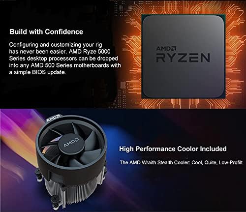Micro Center AMD Ryzen 5 5600X Desktop Processor 6-core 12-Thread Up to 4.6GHz Unlocked, Wraith Stealth Cooler Bundle with ASUS ROG Strix B550-A AMD AM4 Zen 3 Ryzen 5000 ATX Gaming Motherboard - Product Image