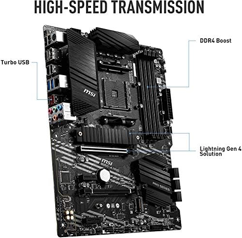 Micro Center AMD Ryzen 5 5600X Desktop Processor 6-core 12-Thread Up to 4.6GHz Unlocked with Wraith Stealth Cooler Bundle MSI B550-A PRO AM4 DDR4 ATX Motherboard PCIe 4.0 M.2 USB 3.2 Gen 2 - Product Image