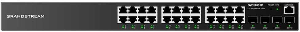 Grandstream Networks GWN7803P Enterprise Layer 2+ Managed Network Switch 24 X Gige 4 X Sfp - Product Image