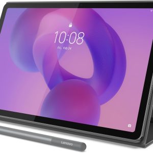 Lenovo Idea Tab – College Tablet – 11″ 2.5K IPS Touchscreen Display – 90Hz – MediaTek Dimensity 6300-4 GB Memory – 128 GB Storage – Integrated Arm Mali-G57 MC2 – Tab Pen and Folio Case