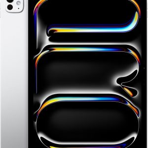 Apple iPad Pro 11-inch (M5): Ultra Retina XDR Display, 512GB, 12MP Front/Back Camera, LiDAR Scanner, Wi-Fi 7 with Apple N1 + 5G Cellular with C1X chip — Silver (Renewed)